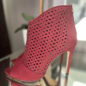 Vintage Zara open toe booties